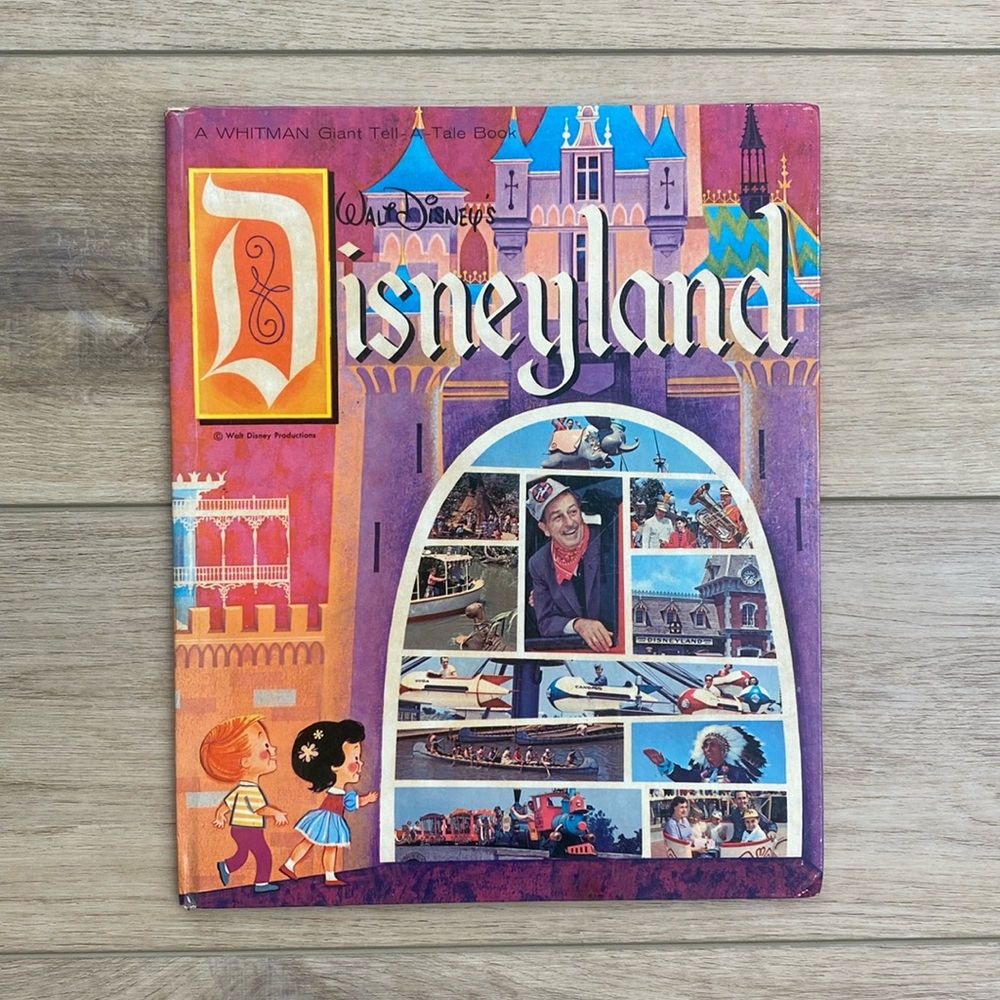 1964 Disneyland Tell A Tale Children’s Book‎
